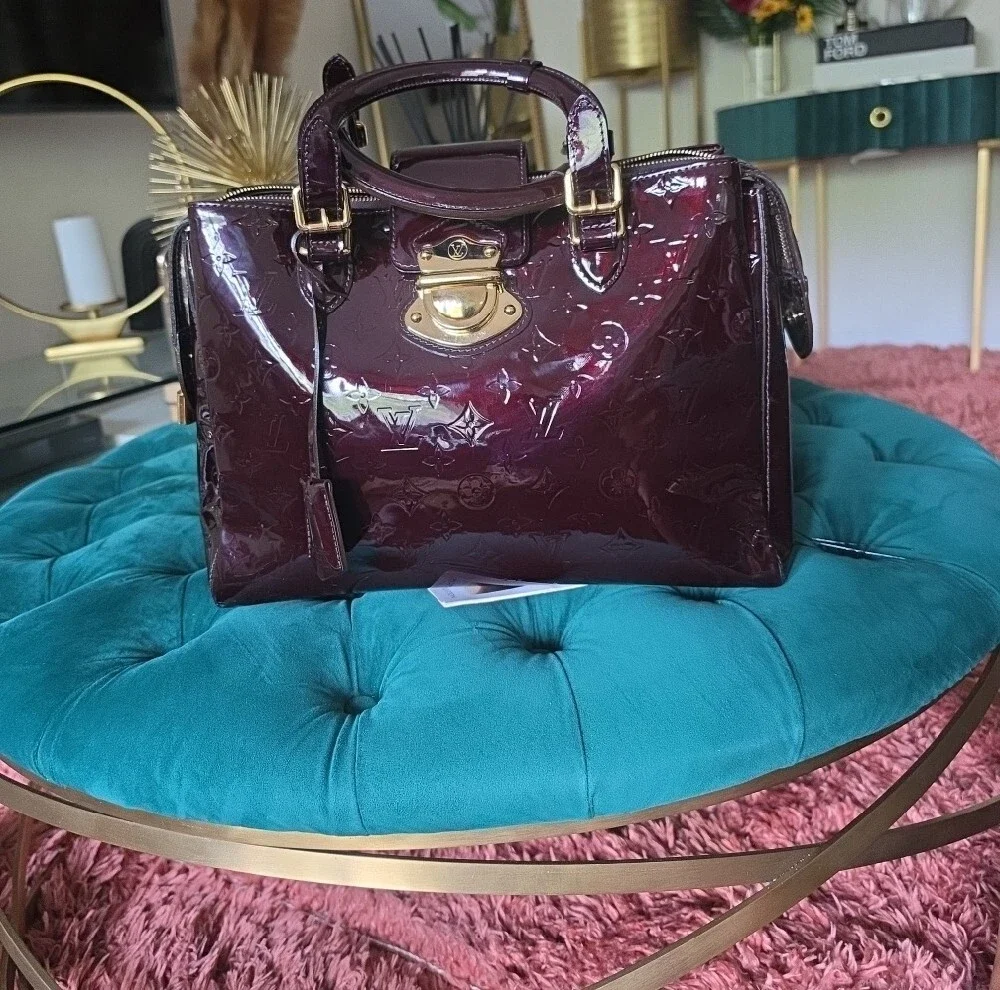 Louis Vuitton Vernis Amarante Vernis Melrose Avenue Bag